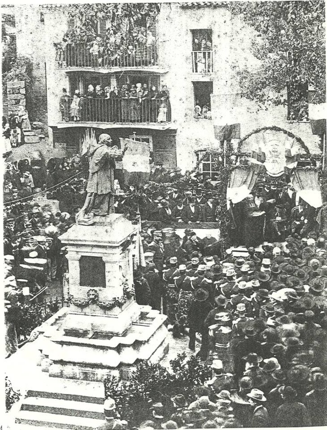 Inauguration de la Fontaine en 1887