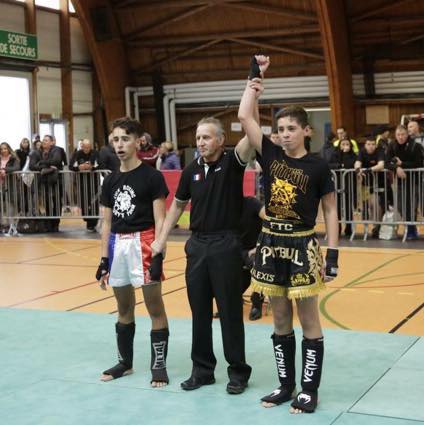  Alexis Accardo vice champion de France de K1 et de Kick Boxing